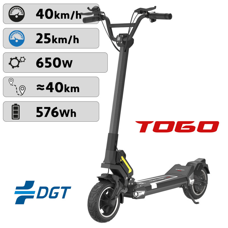Patinete electrico Dualtron Togo DGT - 48V / 12Ah Ø Minimotors Shop